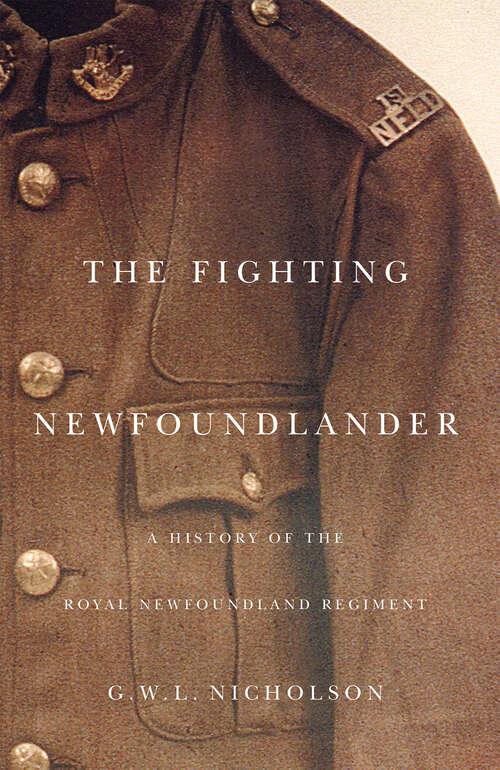 Book cover of Fighting Newfoundlander (Carleton Library Series)