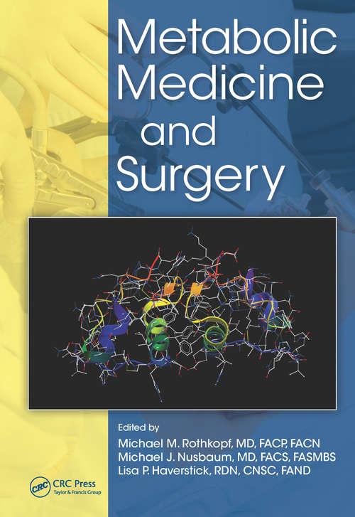 Book cover of Metabolic Medicine and Surgery