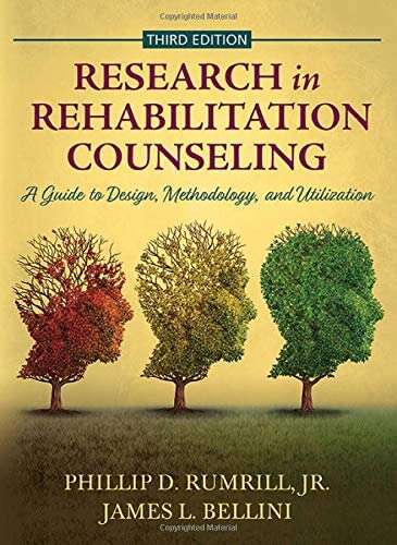 Book cover of Research in Rehabilitation Counseling: A Guide to Design, Methodology, and Utilization (Third Edition)