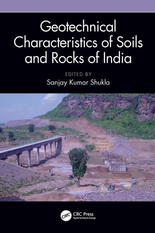 Book cover of Geotechnical Characteristics of Soils and Rocks of India