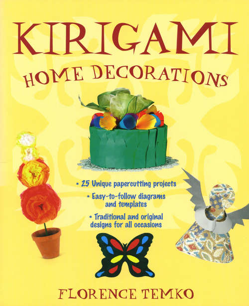 Book cover of Kirigami Home Decorations