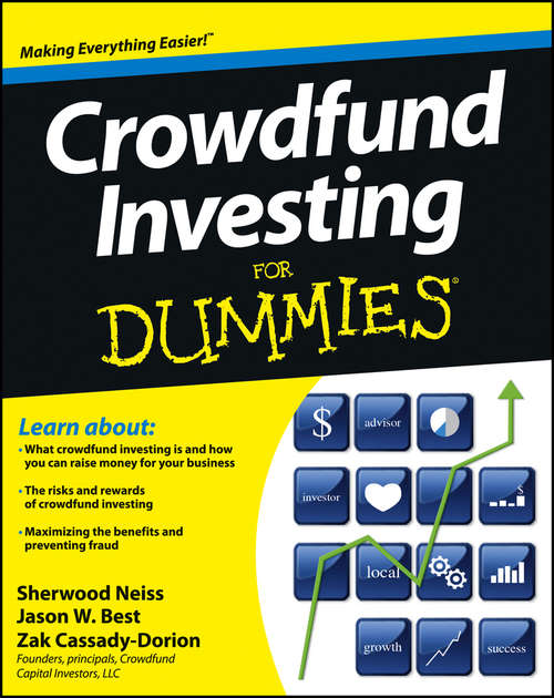 Book cover of Crowdfund Investing For Dummies