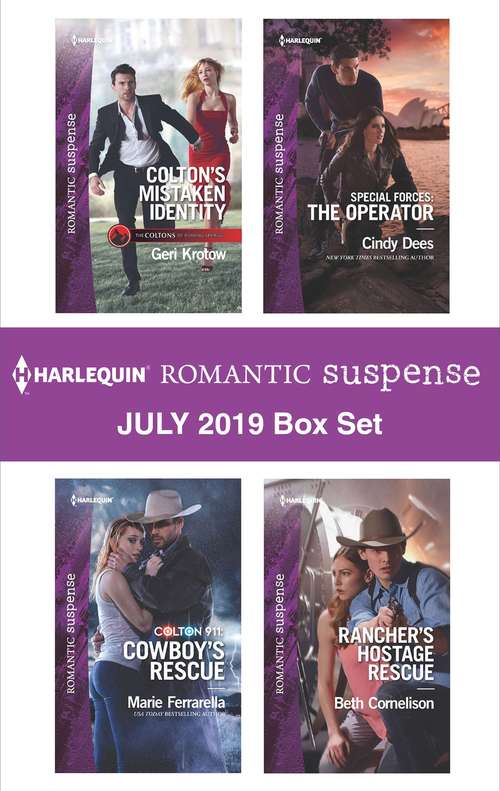 Book cover of Harlequin Romantic Suspense July 2019 Box Set (Original)
