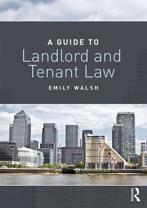 Book cover of A Guide to Landlord and Tenant Law