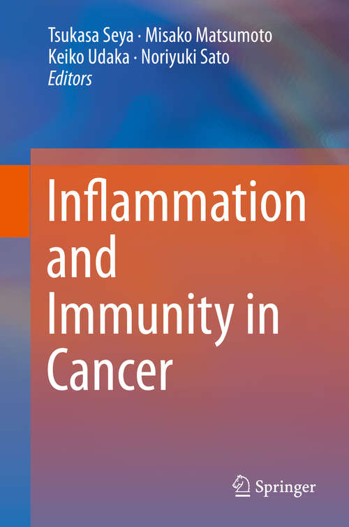 Book cover of Inflammation and Immunity in Cancer