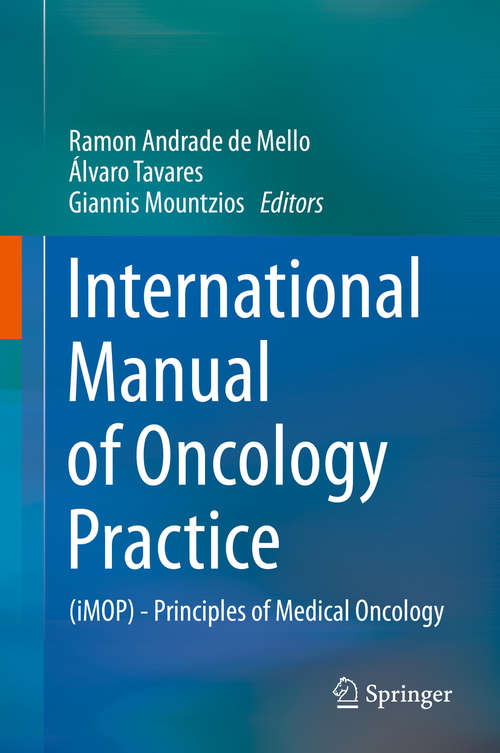 Book cover of International Manual of Oncology Practice