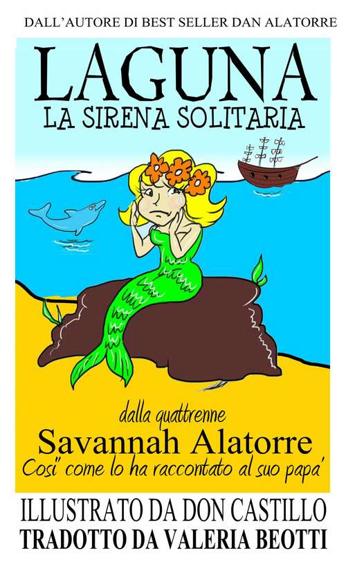 Book cover of Laguna, La Sirena Solitaria