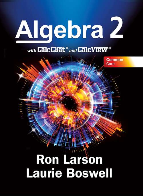 Book cover of Algebra 2 Common Core 2022