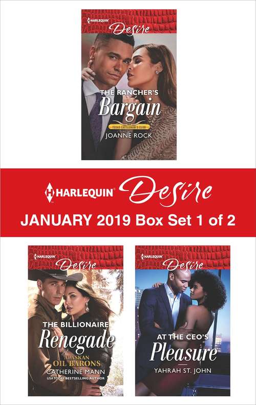 Book cover of Harlequin Desire January 2019 - Box Set 1 of 2: An Anthology (Original)