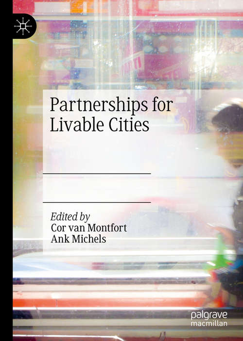 Book cover of Partnerships for Livable Cities (1st ed. 2020)
