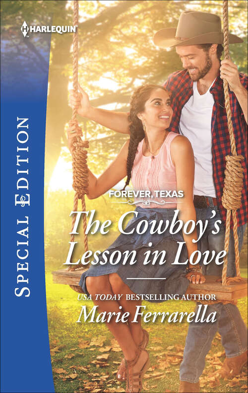 Book cover of The Cowboy's Lesson in Love (Original) (Forever, Texas #19)