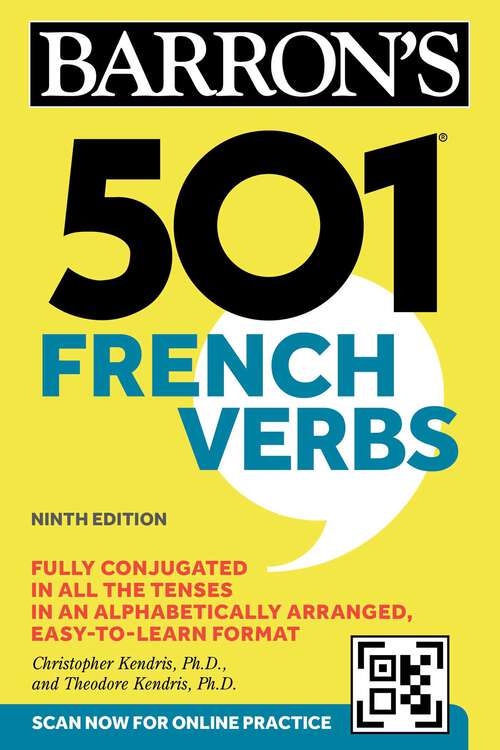 Book cover of 501 French Verbs, Ninth Edition (Barron's 501 Verbs)