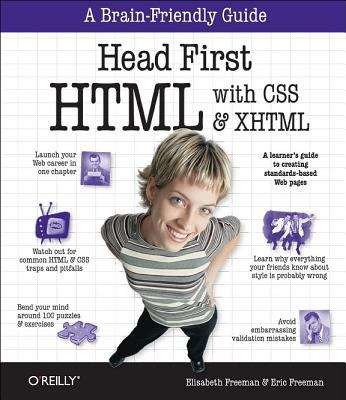 Book cover of Head First HTML with CSS & XHTML