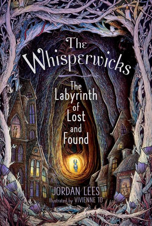 Book cover of The Labyrinth of Lost and Found (The Whisperwicks #1)