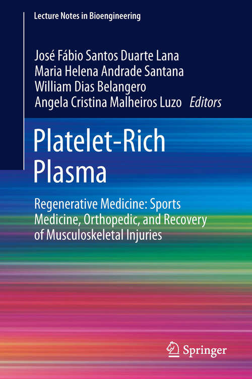 Book cover of Platelet-Rich Plasma