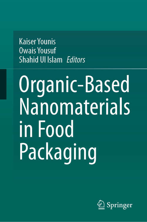 Book cover of Organic-Based Nanomaterials in Food Packaging (2024)