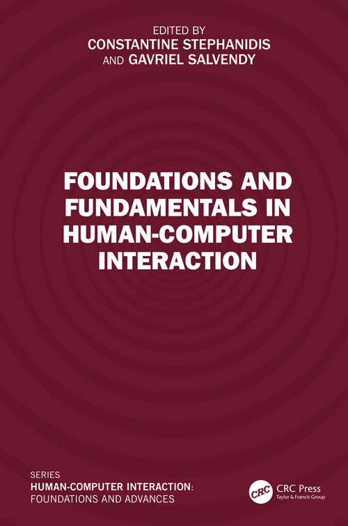 Book cover of Foundations and Fundamentals in Human-Computer Interaction