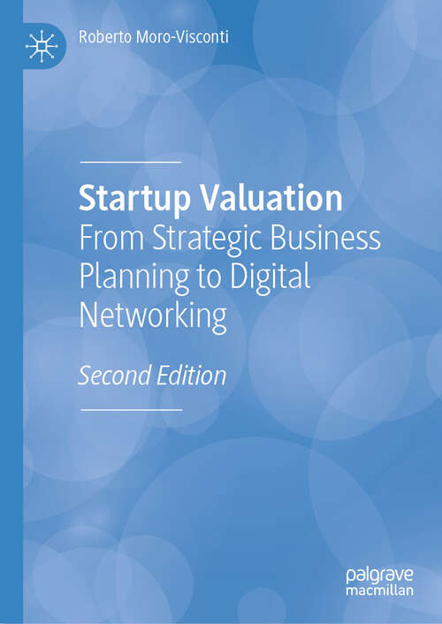 Book cover of Startup Valuation: From Strategic Business Planning to Digital Networking (Second Edition 2024)