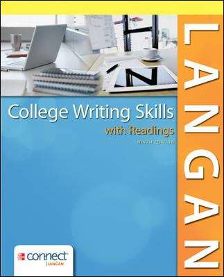 Book cover of College Writing Skills with Readings (Ninth Edition)
