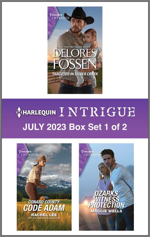 Book cover of Harlequin Intrigue July 2023 - Box Set 1 of 2 (Original)