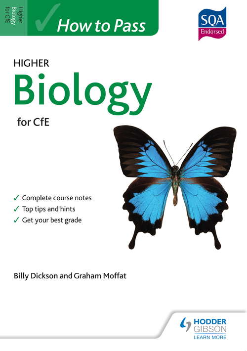 Book cover of How to Pass Higher Biology