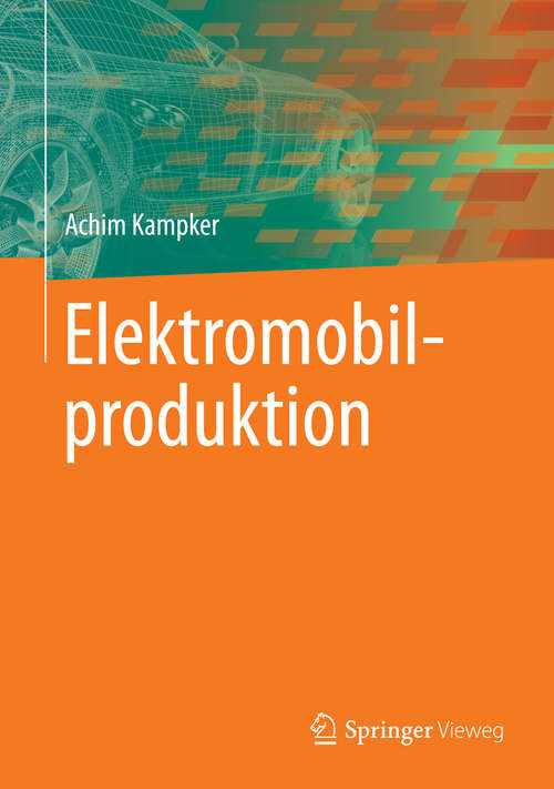 Book cover of Elektromobilproduktion