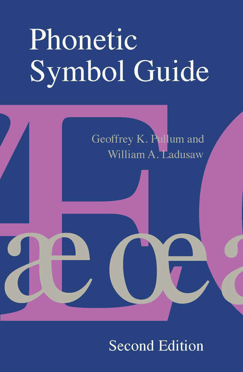 Book cover of Phonetic Symbol Guide (2)