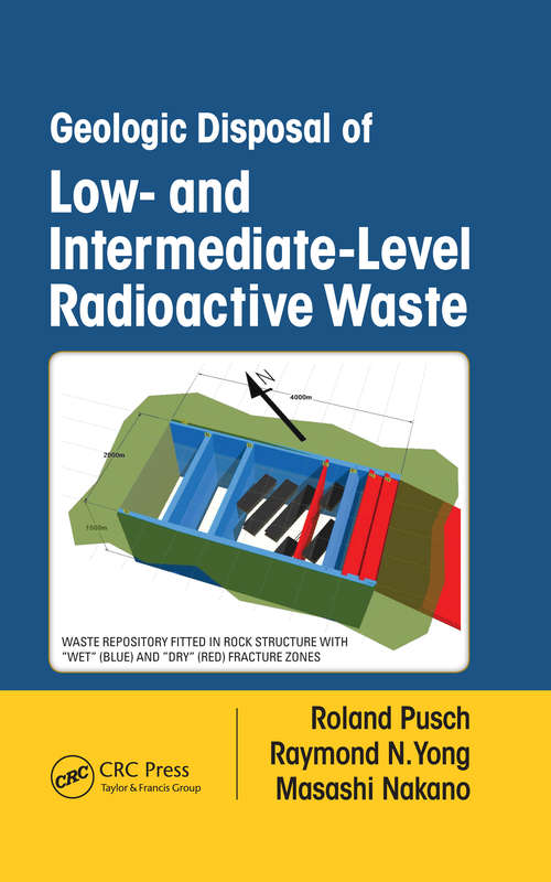 Book cover of Geologic Disposal of Low- and Intermediate-Level Radioactive Waste