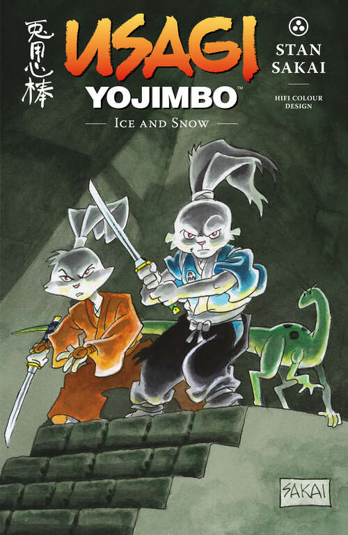 Book cover of Usagi Yojimbo Volume 39: Ice and Snow (Usagi Yojimbo)