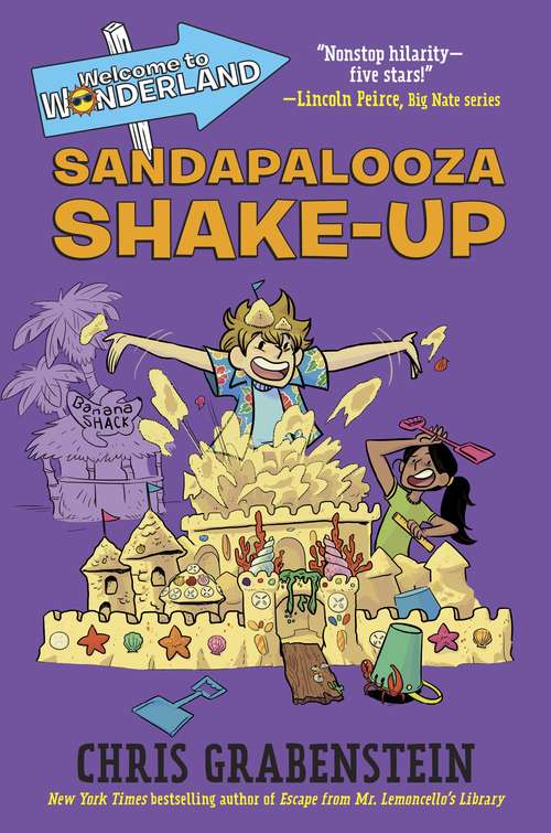 Book cover of Welcome to Wonderland #3: Sandapalooza Shake-Up (Welcome to Wonderland #3)
