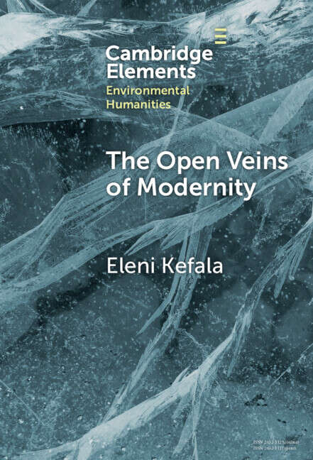 Book cover of The Open Veins of Modernity: Ecological Crisis and the Legacy of Byzantium and Pre-Columbian America (Elements in Environmental Humanities)