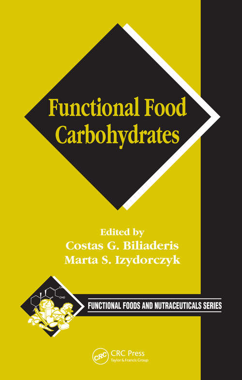 Book cover of Functional Food Carbohydrates
