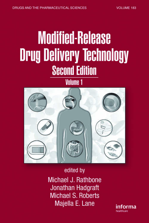 Book cover of Modified-Release Drug Delivery Technology: Volume 1 (2) (Drugs and the Pharmaceutical Sciences)