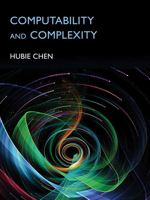 Book cover of Computability and Complexity