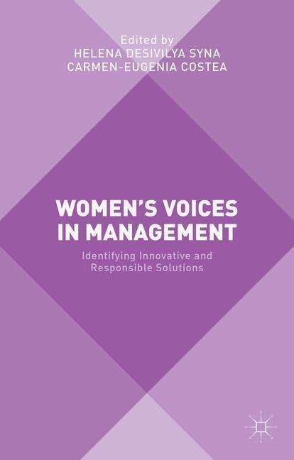 Book cover of Women’s Voices in Management: Identifying Innovative and Responsible Solutions
