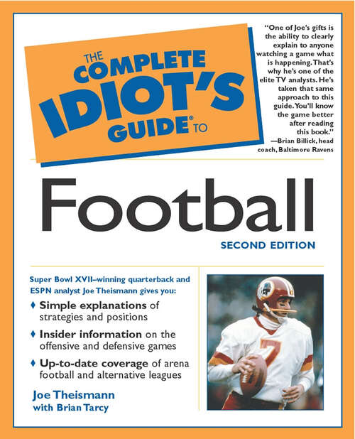 Book cover of The Complete Idiot's Guide to Football, 2nd Edition