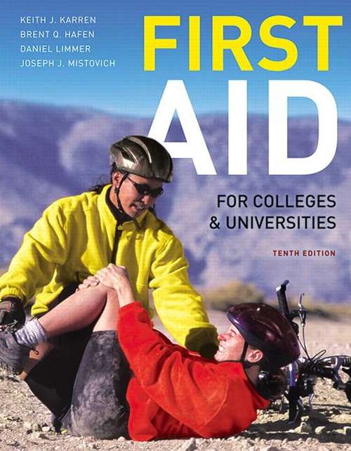 Book cover of First Aid For Colleges and Universities (10th Edition)