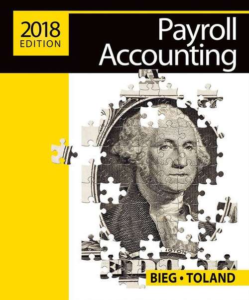 Book cover of Payroll Accounting, 2018 Edition