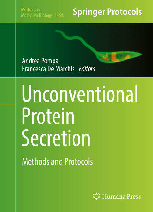 Book cover of Unconventional Protein Secretion