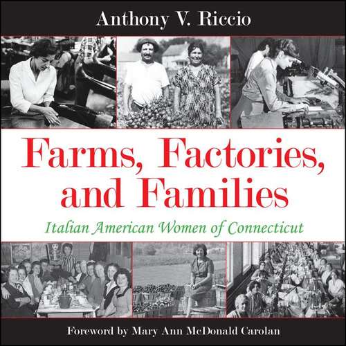 Book cover of Farms, Factories, and Families: Italian American Women of Connecticut