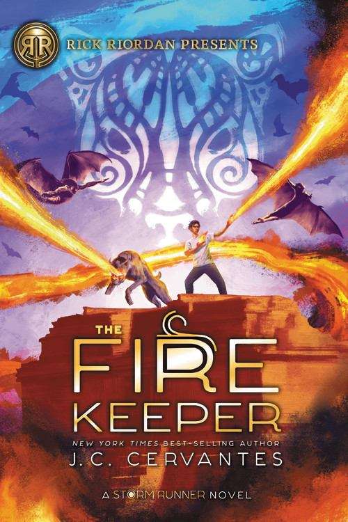 Book cover of The Fire Keeper (Storm Runner #2)