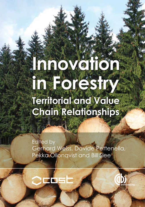 Book cover of Innovation in Forestry: Territorial and Value Chain Relationships