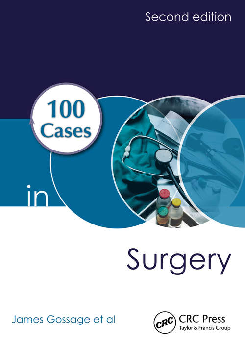 Book cover of 100 Cases in Surgery (100 Cases)