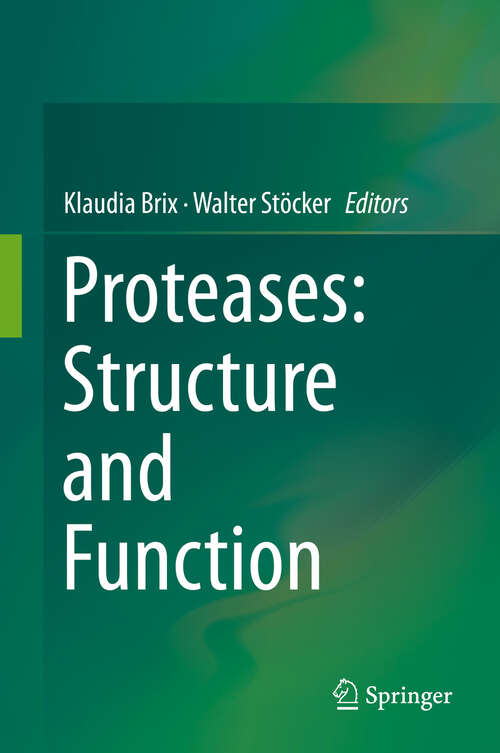 Book cover of Proteases: Structure and Function