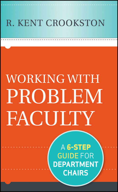 Book cover of Working With Problem Faculty