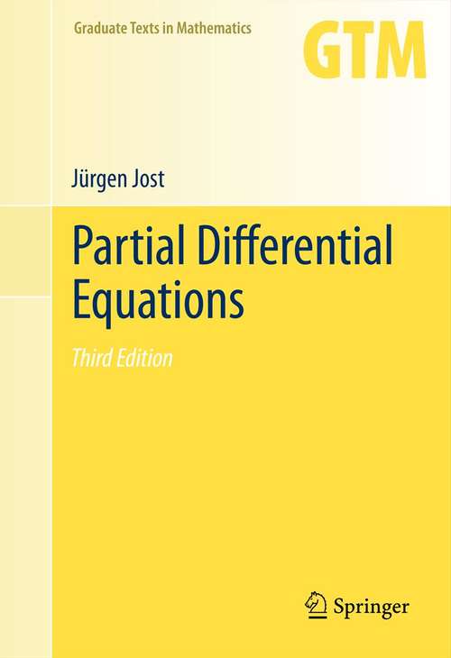 Book cover of Partial Differential Equations