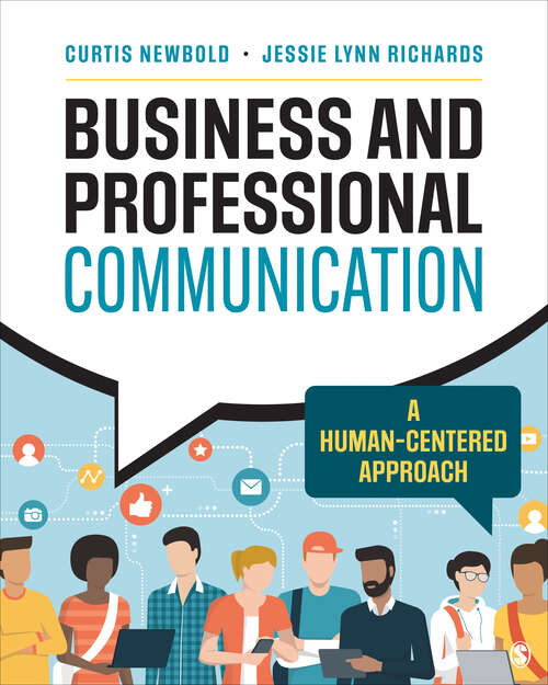 Book cover of Business and Professional Communication: A Human-Centered Approach (First edition)