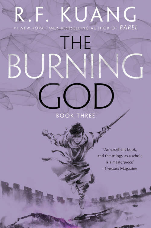 Book cover of The Burning God (The Poppy War #3)