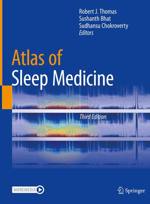 Book cover of Atlas of Sleep Medicine (3rd ed. 2023)