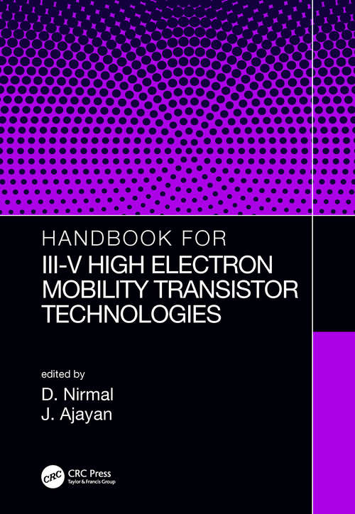 Book cover of Handbook for III-V High Electron Mobility Transistor Technologies